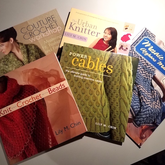 Lily Chin in Knitting & Crochet magazines
