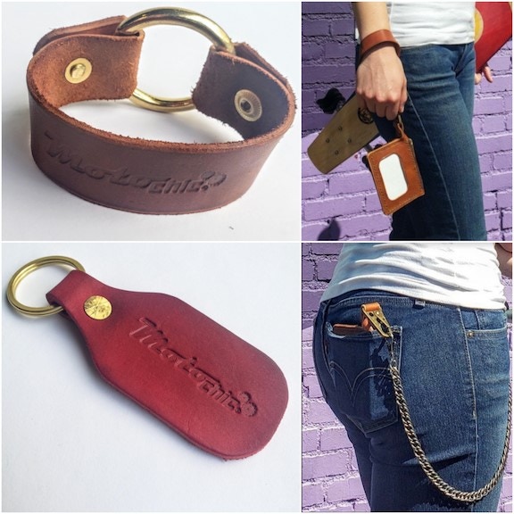 MotoChic Handcrafted Leather accessories
